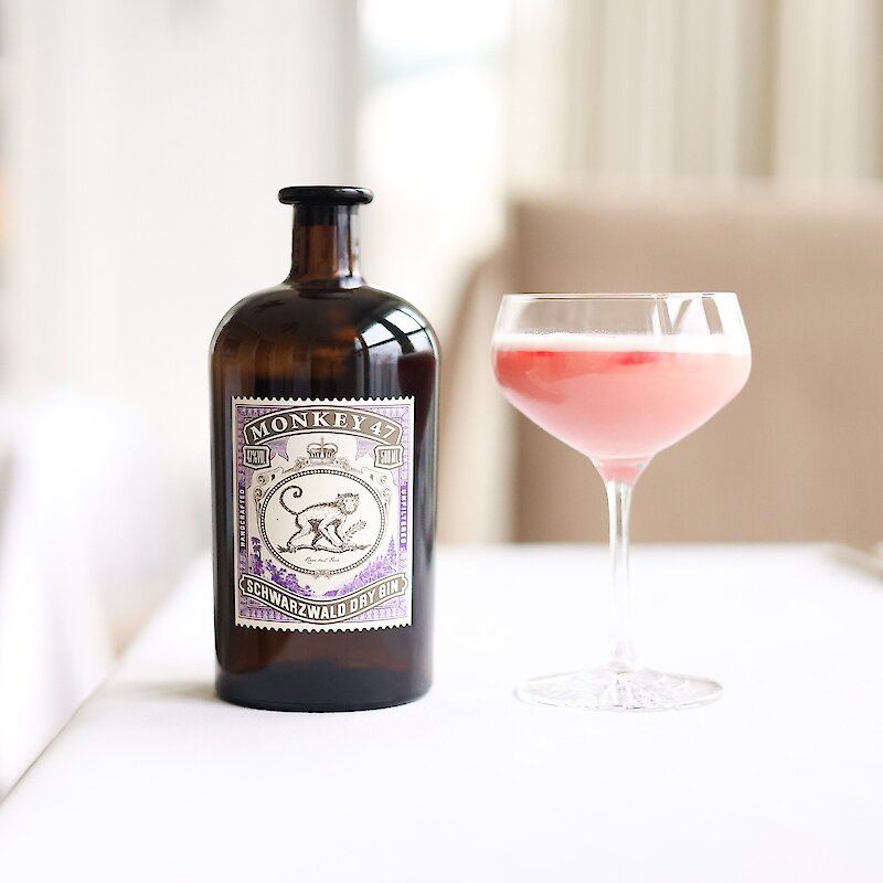 Un cocktail avec du gin